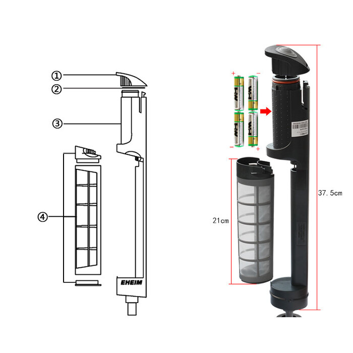 Eheim Eheim Quick Vacpro - automatic gravel cleaner
