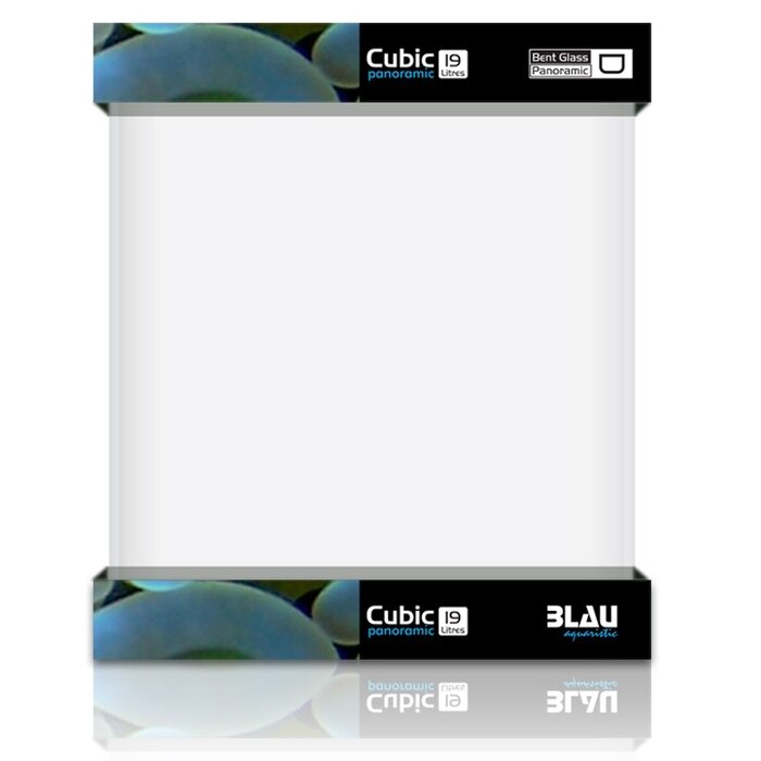 BLAU aquaristic BLAU  cubic panorama 19L