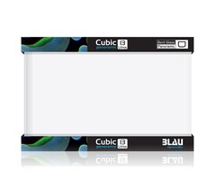 BLAU aquaristic BLAU cubic panorama 13L
