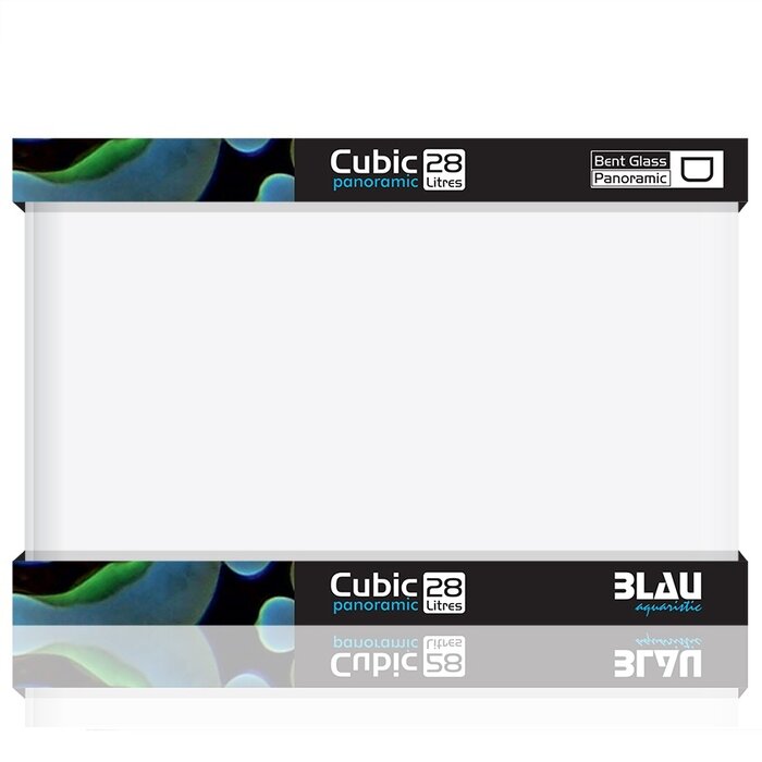 BLAU aquaristic BLAU  cubic panorama 28L