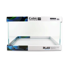 BLAU aquaristic BLAU nano cubic aquascaping 28L