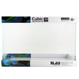 BLAU aquaristic BLAU nano cubic aquascaping 38L
