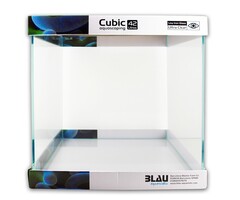 BLAU aquaristic BLAU nano cubic aquascaping 42L