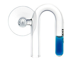 BLAU aquaristic BLAU glazen CO2  indicator