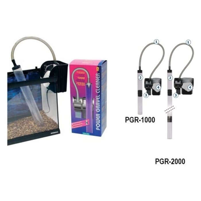 Power gravel cleaner medium