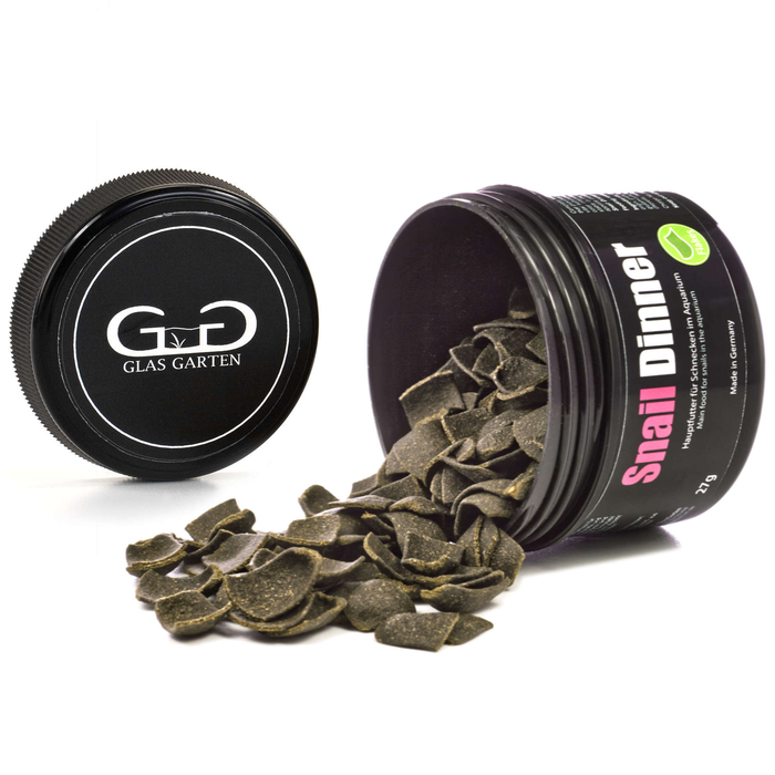 GlasGarten GlasGarten snail dinner - slakkenvoer