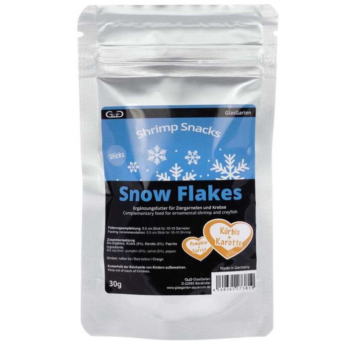 GlasGarten GlasGarten SnowFlakes Pumpkin & Carrot