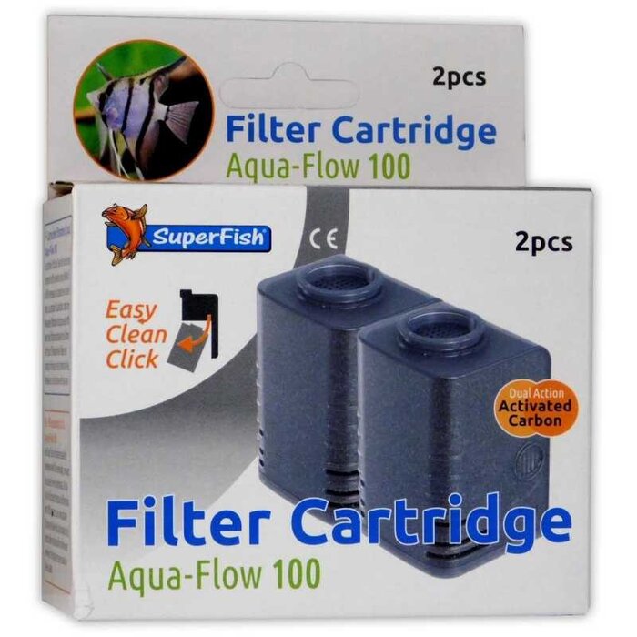 SuperFish Ersatzkartuschen für die SuperFish aqua-flow Filter