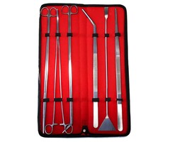 Onlineaquarium spullen RVS Toolset 45 centimeter