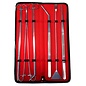 Onlineaquarium spullen RVS Toolset 45 centimeter