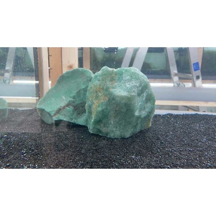 Onlineaquarium spullen Green quartz stone