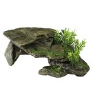 Aqua Della stone with plants - 28,5x16,5x10,5 cm