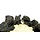 Black lava rock