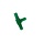 Luchtslang splitsing groen 4-6 mm