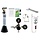 Aqua-Noa CO2 set 200 hervulbaar Profi (M) - CO2 aquarium set