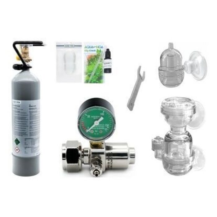Aqua-Noa CO2 set 400 hervulbaar basic (M) - CO2 aquarium set