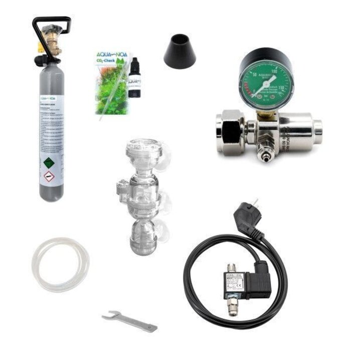 Aqua-Noa CO2 set 200 hervulbaar basic (M) - CO2 aquarium set