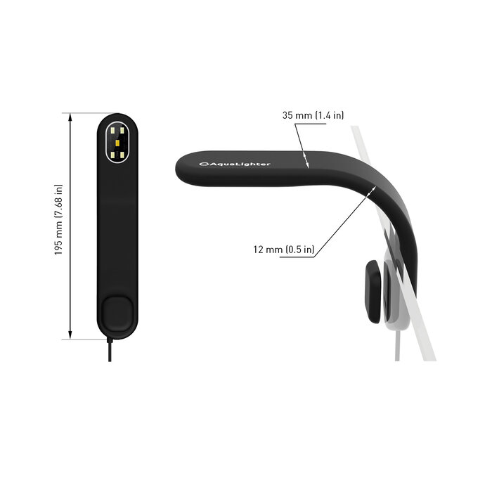 Collar AquaLighter Nano Soft 20/30 Schwarz