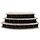 Slate stone triple flat round