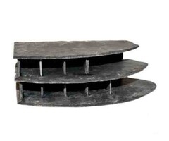 CeramicNature Slate stone corner double left