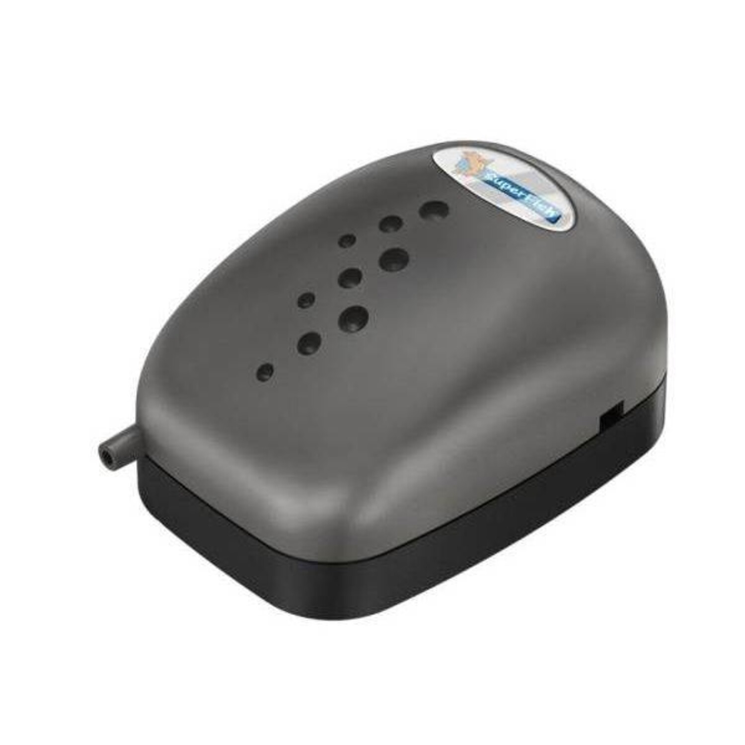 Luchtpomp voor aquarium 950 l/u - set met 2 luchtuitlaten - regelbaar