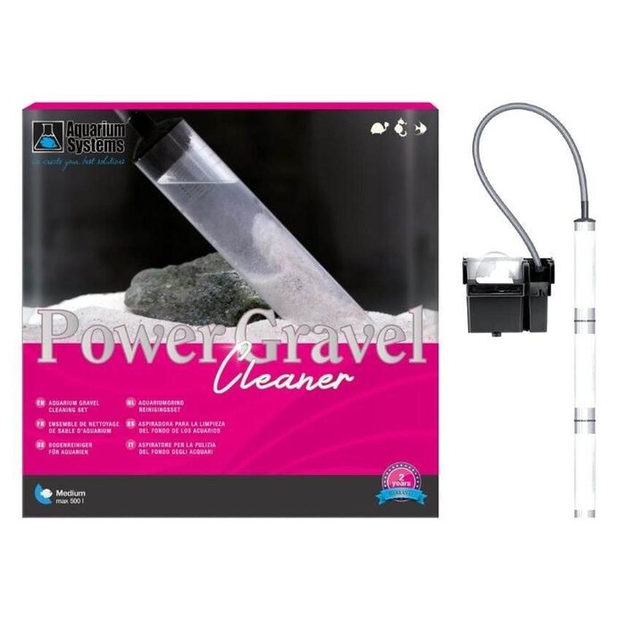 Power gravel cleaner medium