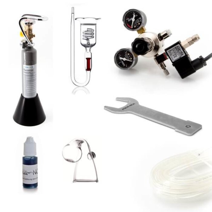 Aqua-Noa CO2 set 200 hervulbaar Profi (M) - CO2 aquarium set