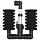 Aquanova Sponsfilter tot 60 Liter (hangend)