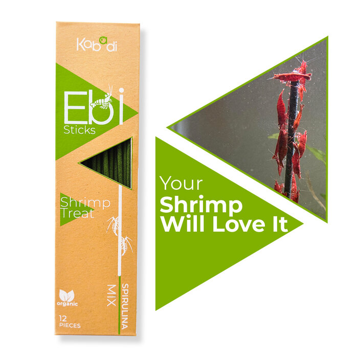 Kabadi aquatic Kabadi Ebi Sticks Spirulina