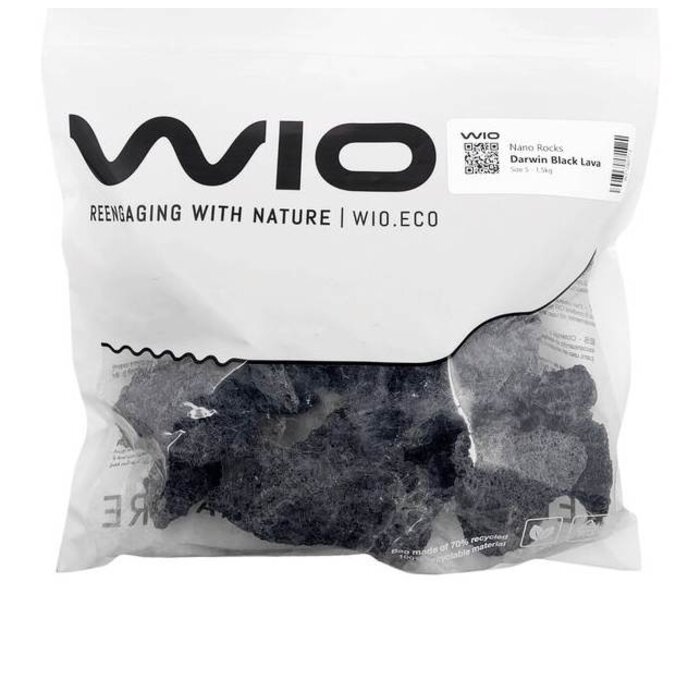 Wio Darwin black lava nano rocks