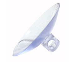 Onlineaquarium spullen Zuignap  met gat voor 4/6mm slang