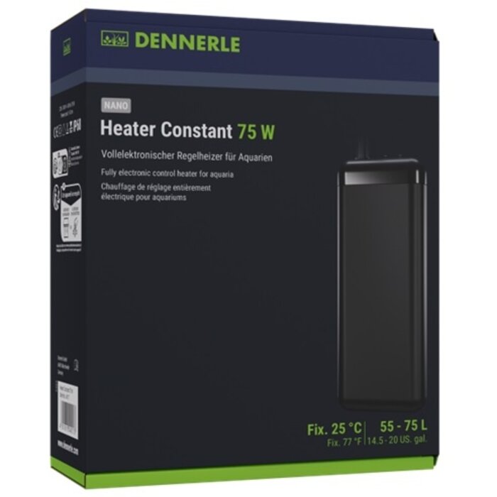 Dennerle Dennerle nano heater constant 75W