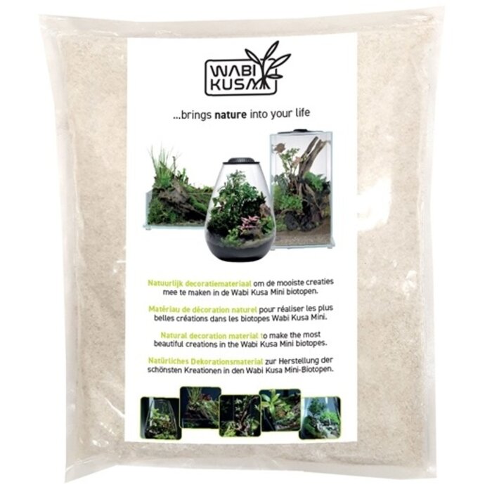 Wabi Kusa Wabi Kusa snow white sand