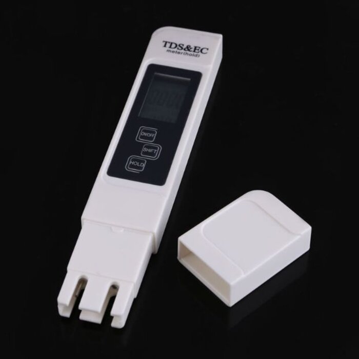 Onlineaquarium spullen Meter voor hardheid en temperatuur / 3 in 1