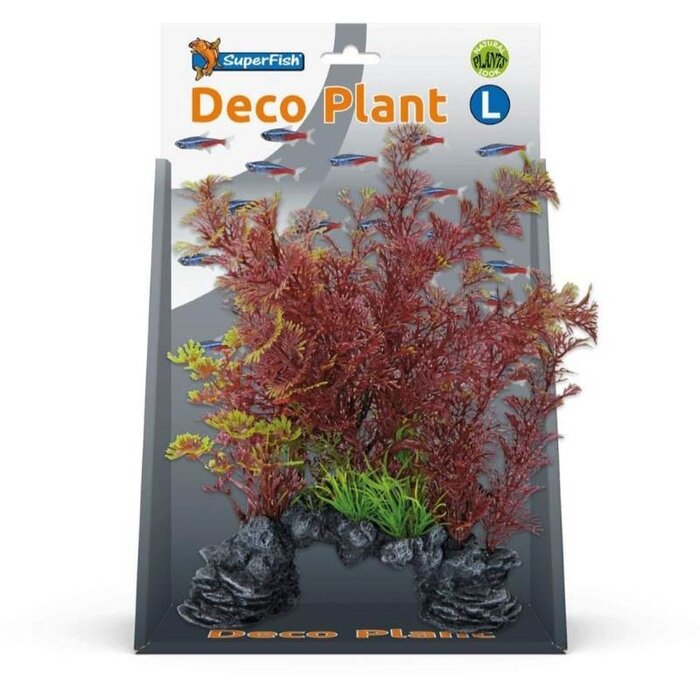 SuperFish SuperFish Deco Plant L Camomba Red