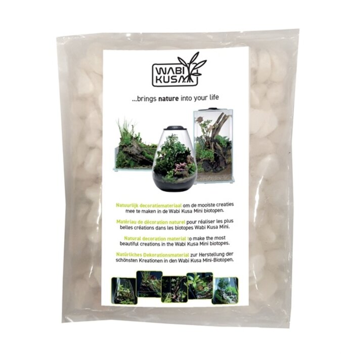 Wabi Kusa Wabi Kusa white pebbles