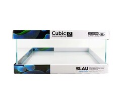 BLAU aquaristic BLAU nano cubic aquascaping 17L shallow