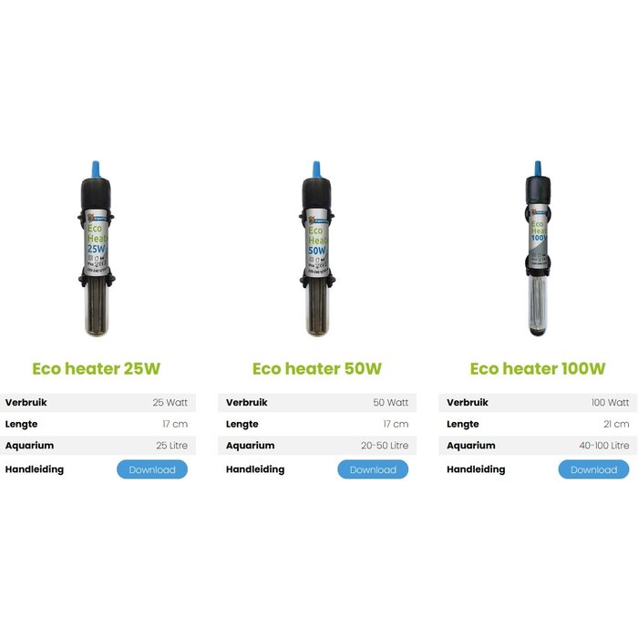 SuperFish SuperFish eco heater 25 Watt