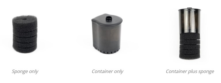 configuration aquael turbo filter