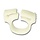 Hose clamp white