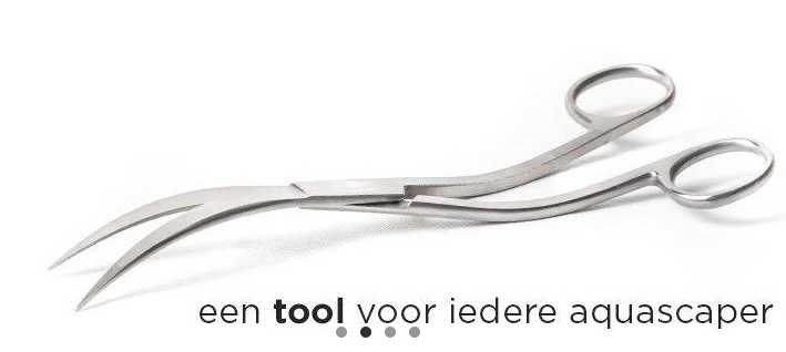 Het gebruik van aquarium gereedschap