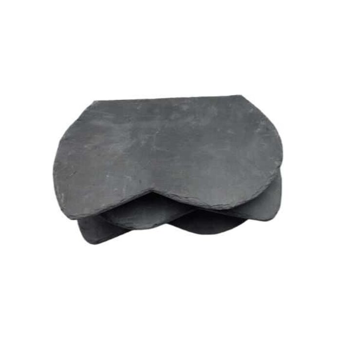 CeramicNature Slate stone hotel round