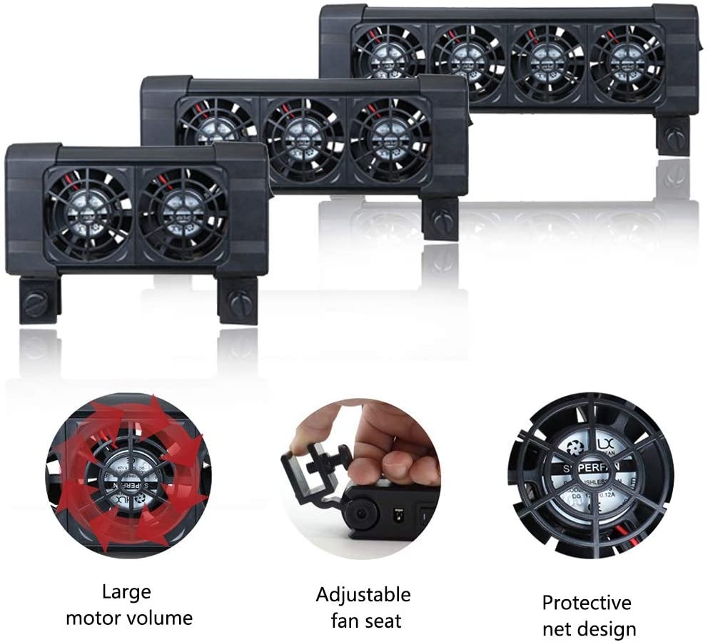 Aquariumkühler 3 Lüfter