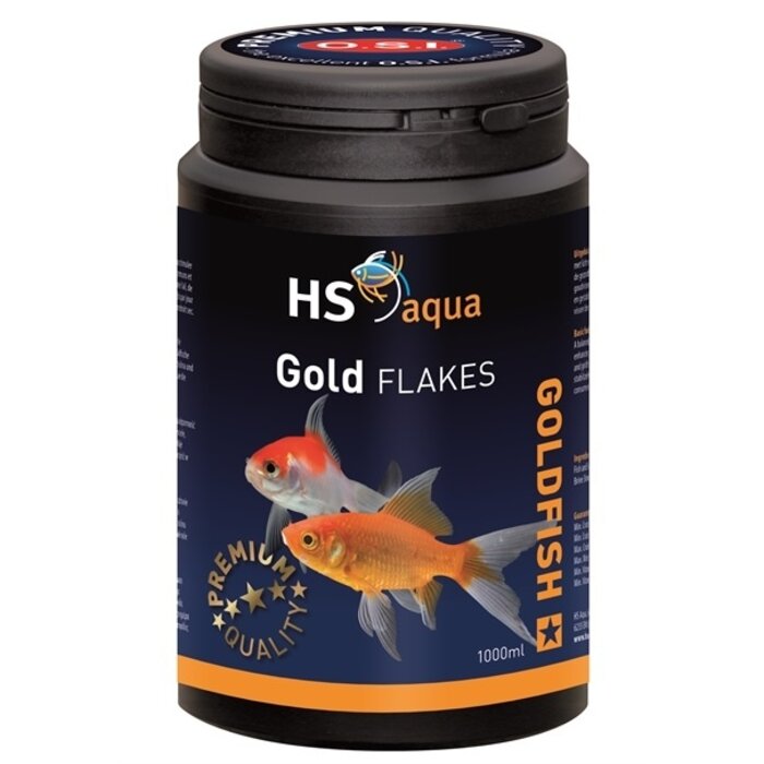 HS-aqua HS-aqua Gold flakes 400 ml - tht 01/26
