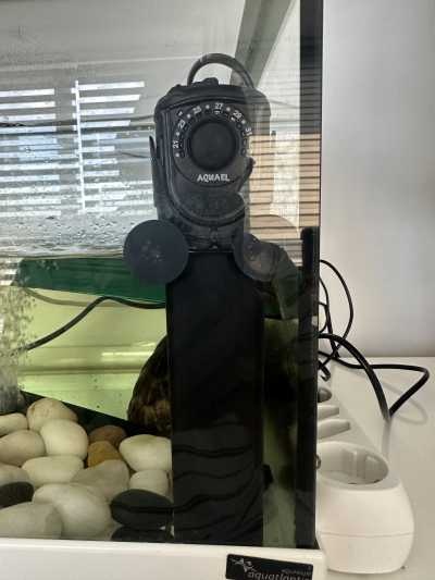 Aquael ultra heater 75W in aquarium