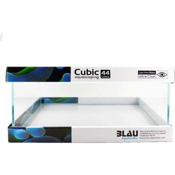 BLAU aquaristic BLAU cubic aquascaping 44L shallow