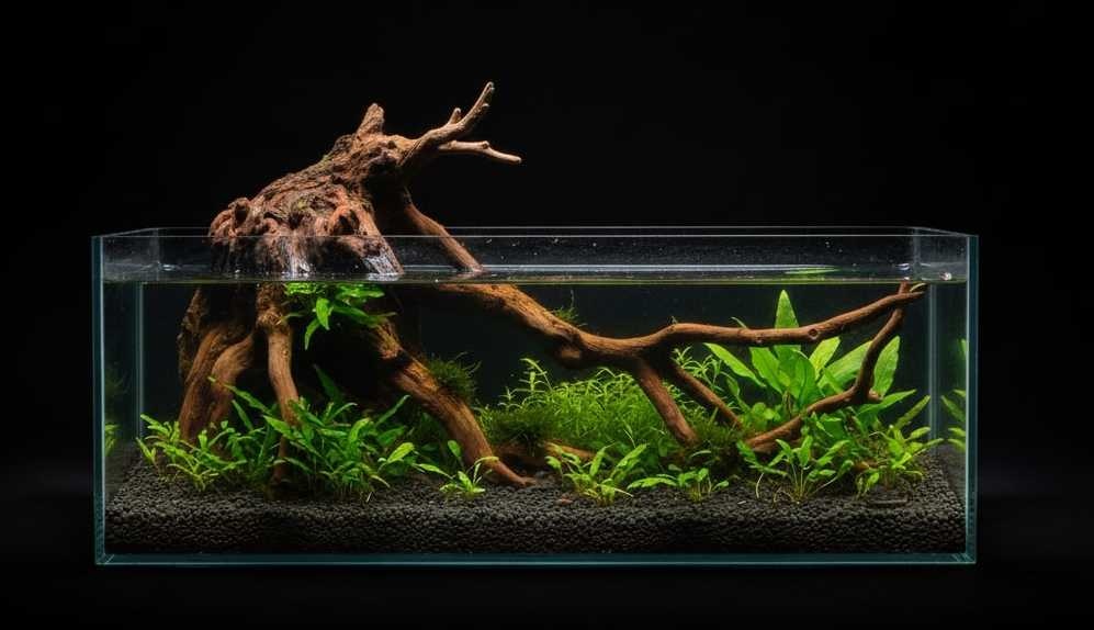 BLAU aquaristic BLAU nano cubic aquascaping 44L shallow