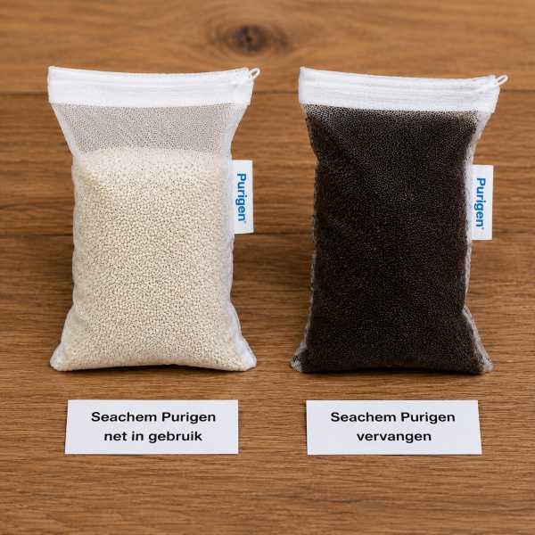 Seachem Purigen nieuw en vervangen