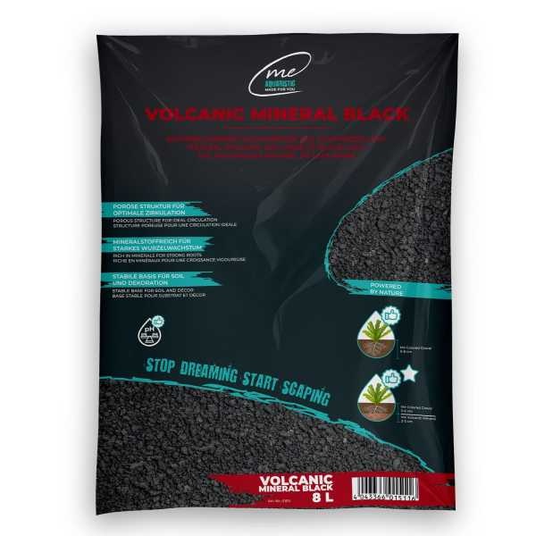 Me Aquaristic Me Aqua Volcanic Mineral Black