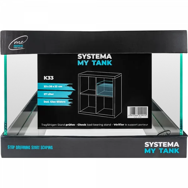 Me Aquaristic Me Aqua My Tank Systema K33 27L Kallax Aquarium